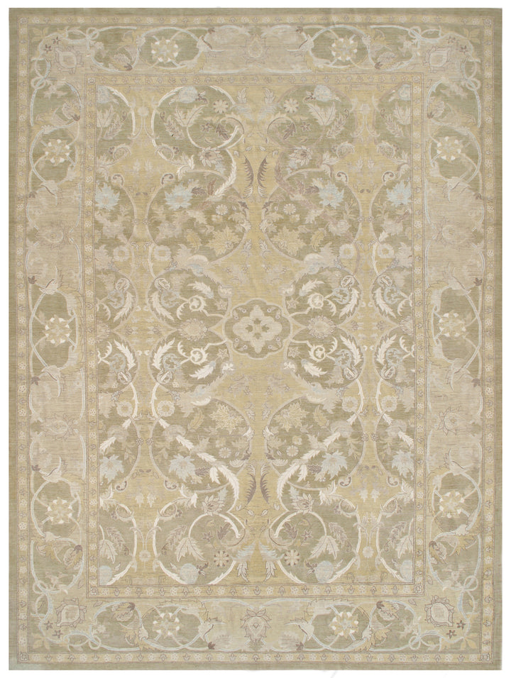 10'x14' Silk and Wool Polonaise Ariana Luxury Rug