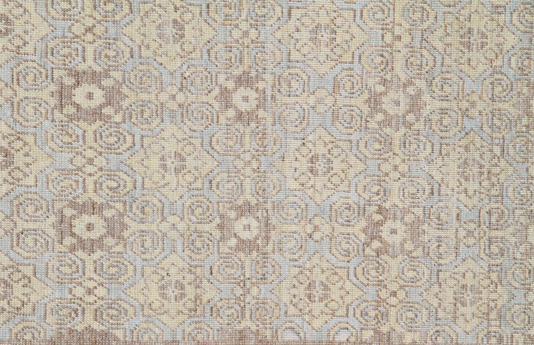 6'x9' Ariana Traditional Geometric Hand Knotted Medium Rug