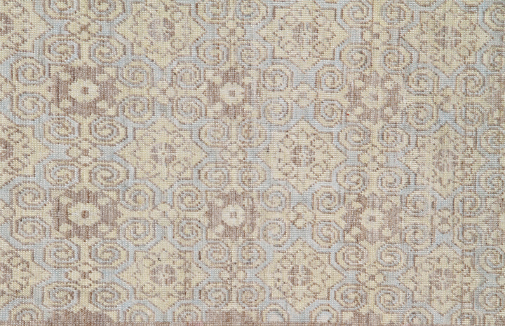 6'x9' Ariana Traditional Geometric Hand Knotted Medium Rug