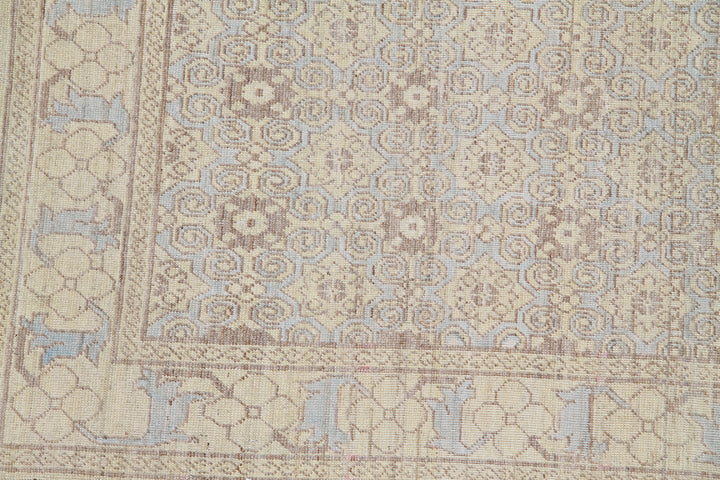 6'x9' Ariana Traditional Geometric Hand Knotted Medium Rug