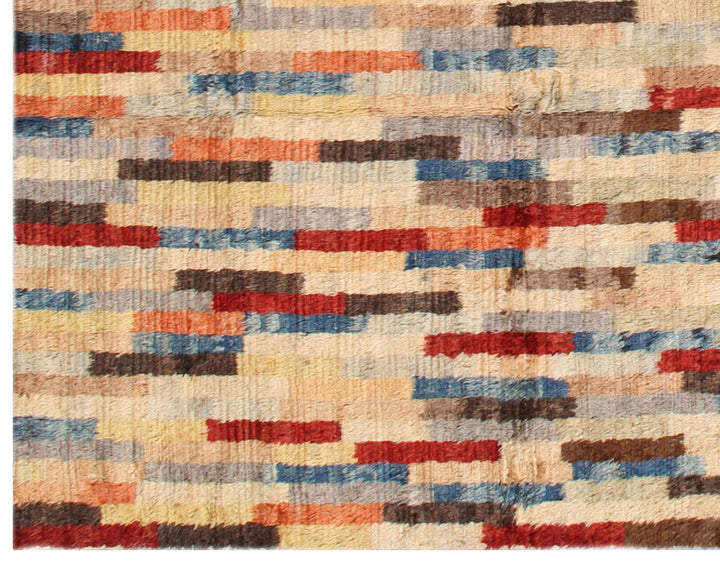 8'x10' Ariana Moroccan Style Multi Color Gabbeh Abstract Geometric Barchi Wool Area Rug