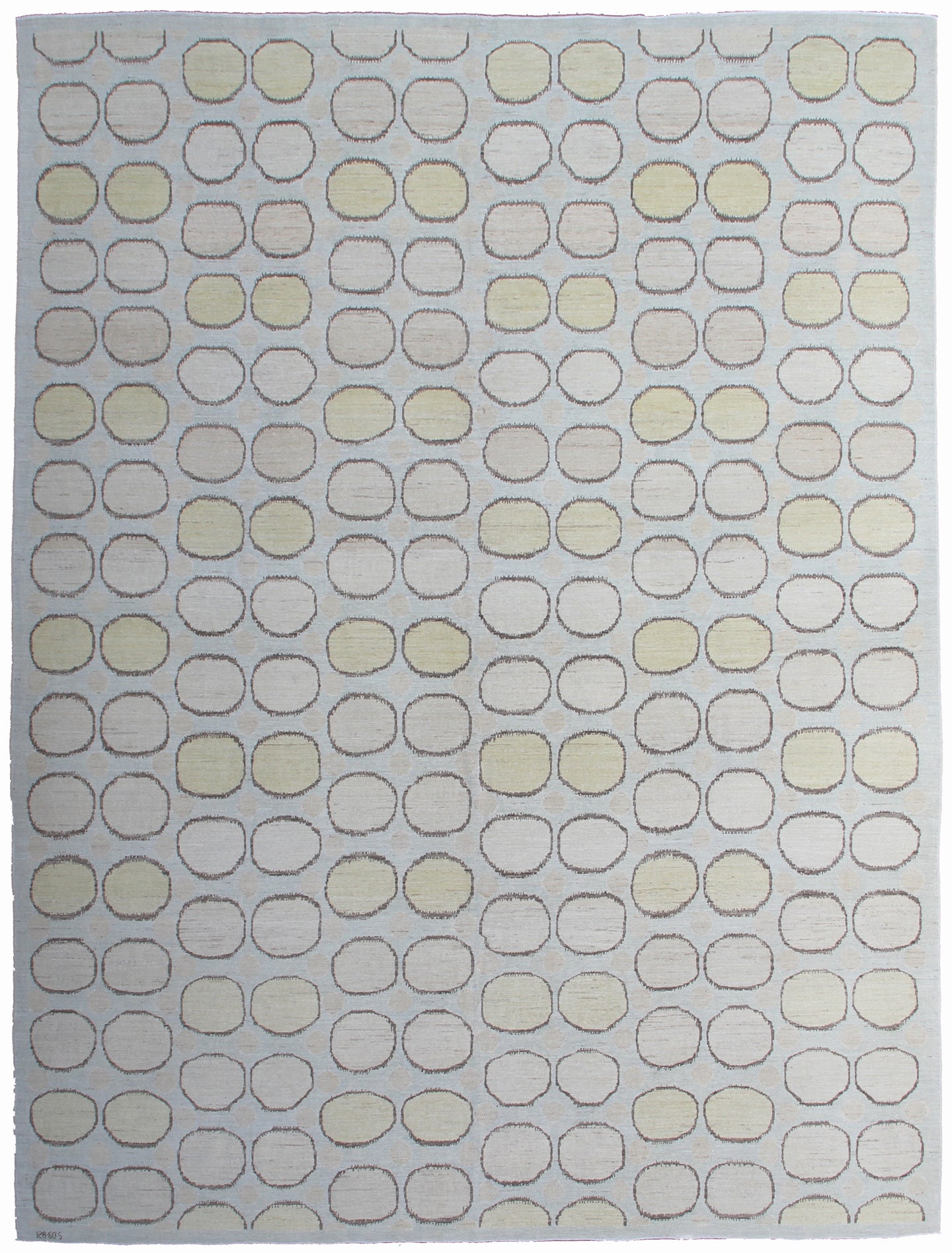 10.00 x  8.00 Erath Tone Contemporary Ikat Design Ariana Area Rug