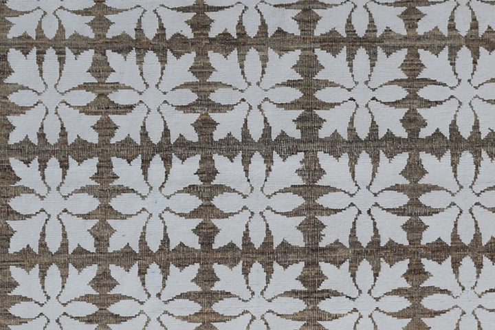 5'x7' Fine Small Cotton and Wool Ariana Transitional Hand Knotted Rug