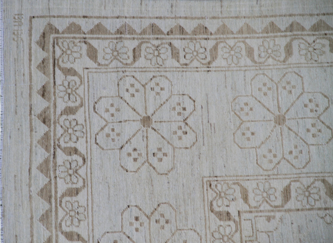 9'x12' Hand-knotted Rug | Soft Colors | Samarkand Transitional Rug