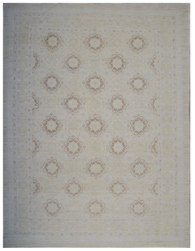 9'x12' Pale Soft Color Ariana Transitional Rug