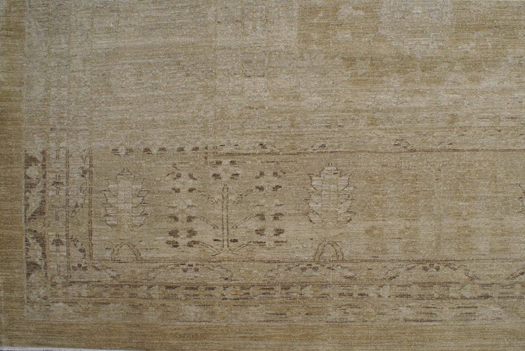 16'x22' Ariana Large Tabriz Design Traditional Rug | Soft Muted Floral Palette