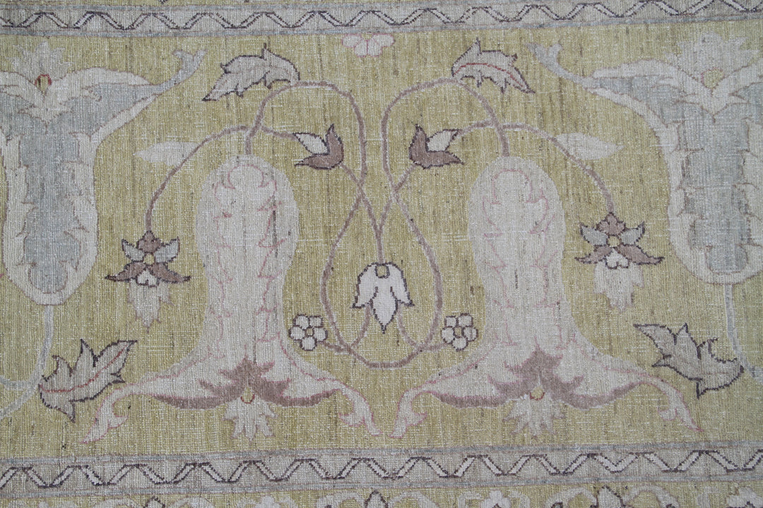 16'x32' Persian Design Palace Rug |Yellow Ariana Luxury Rug