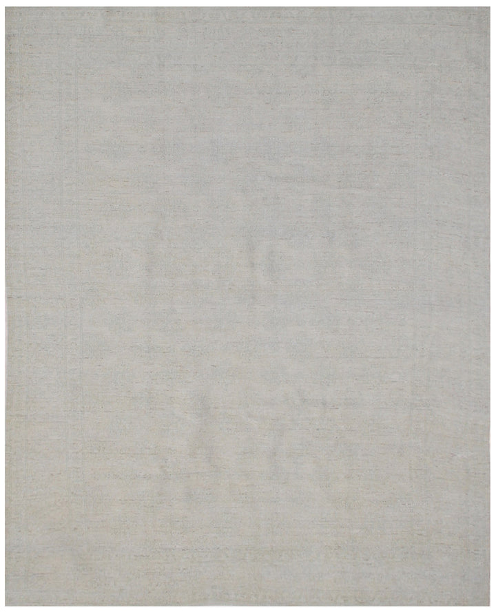 6'x9' Ariana Transitional Wahed Out Floral Hand Knotted Wool Rug