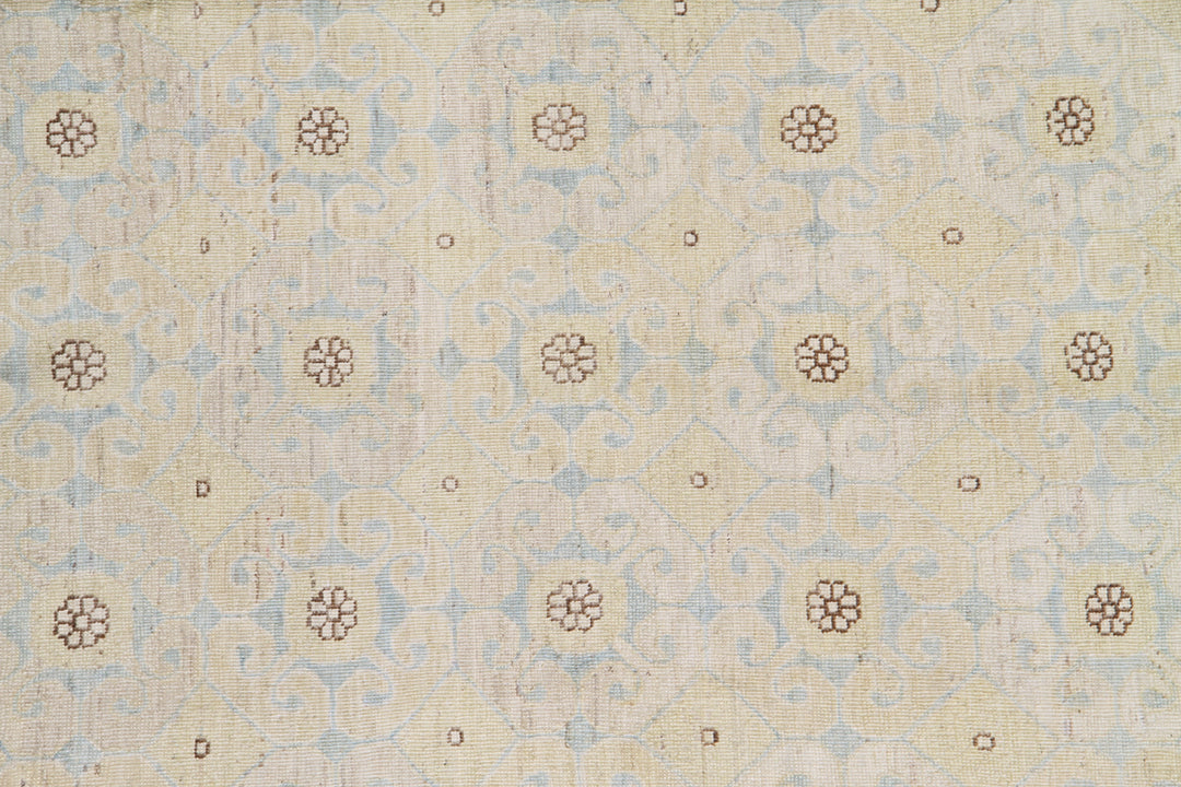 9'x11' Soft Pale Color palette Ariana Samarkand Design Area Rug