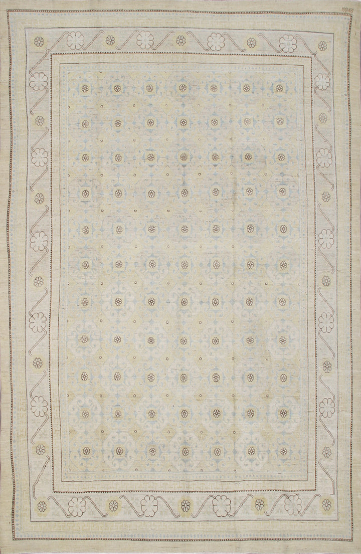 9'x11' Soft Pale Color palette Ariana Samarkand Design Area Rug