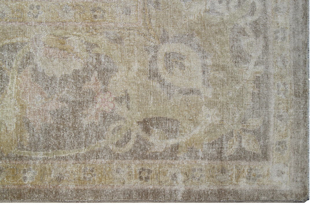 6'x10'Hand-Knotted 100% Silk Ariana Luxury Polonaise Design