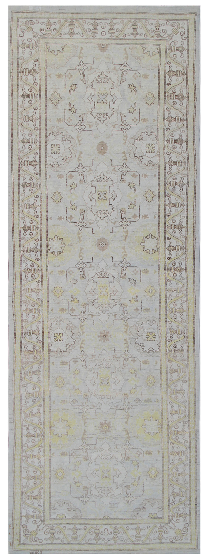 3'x10' Timeless Agra Design Soft Blue Colors Ariana Traditional Area Runner Rug