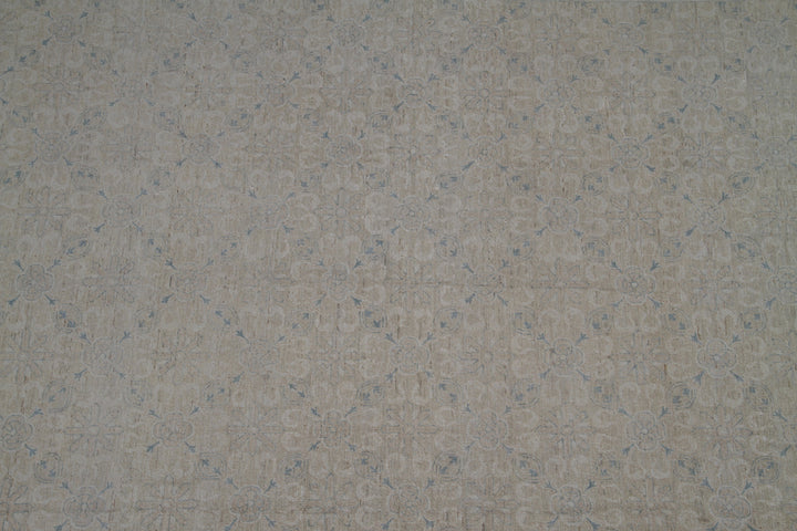 9'x12' Wool Rug | Soft Geometric Pattern | Ariana Modern Rug
