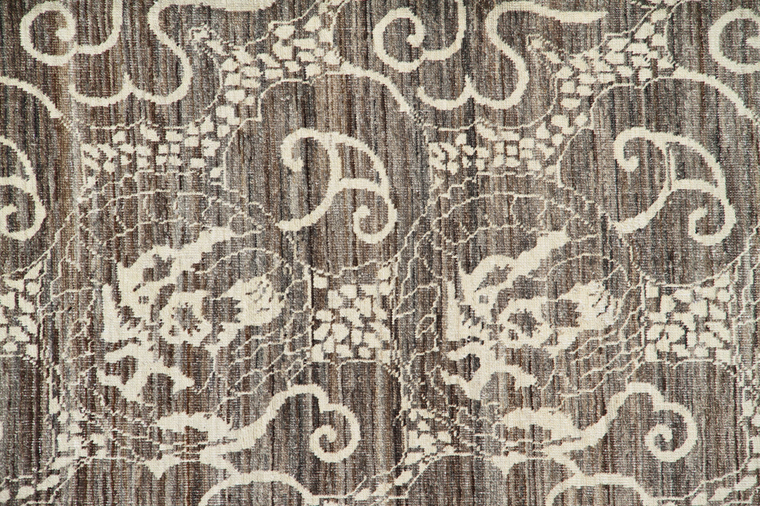 9'x12' Hand-knotted Rug | Chinoiserie Design | Ariana Modern Rug
