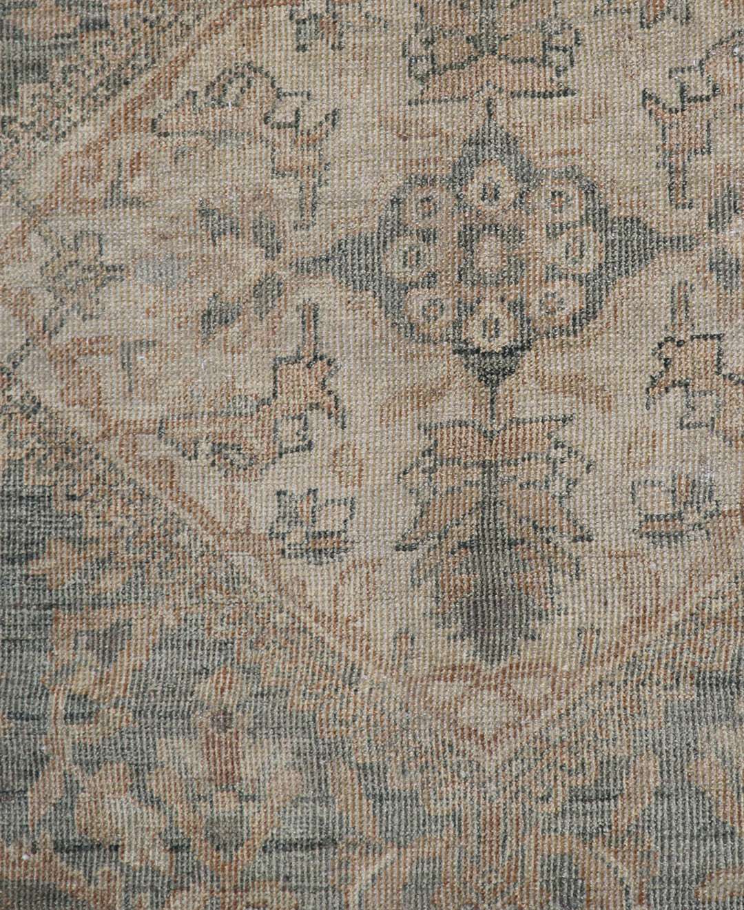 11'x18' Soft Color Low Pile Antique Persian Mahal