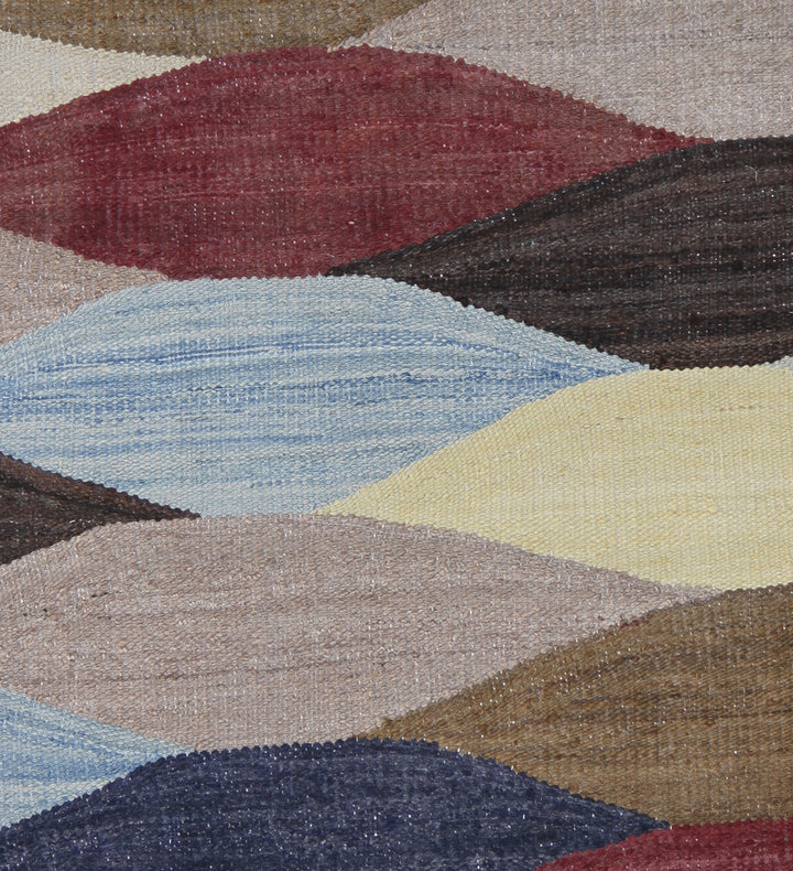 13'x18' Large Colorful Ariana Hand Knotted Kilim Rug