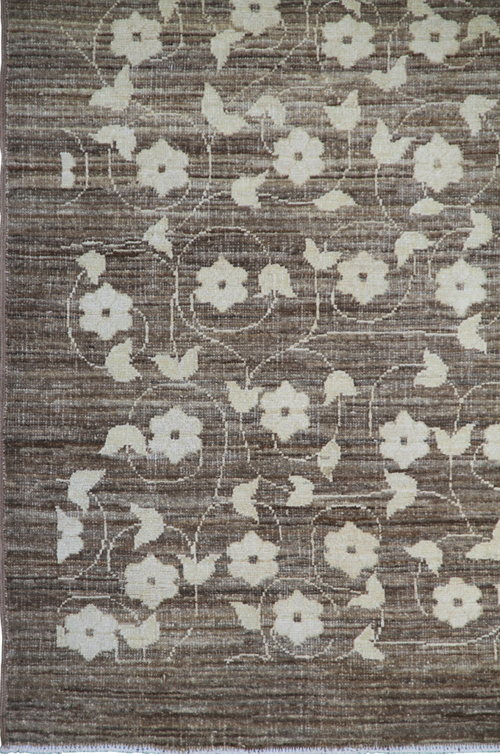 12'x12' Square Floral Design Fine Ariana Transitional Rug