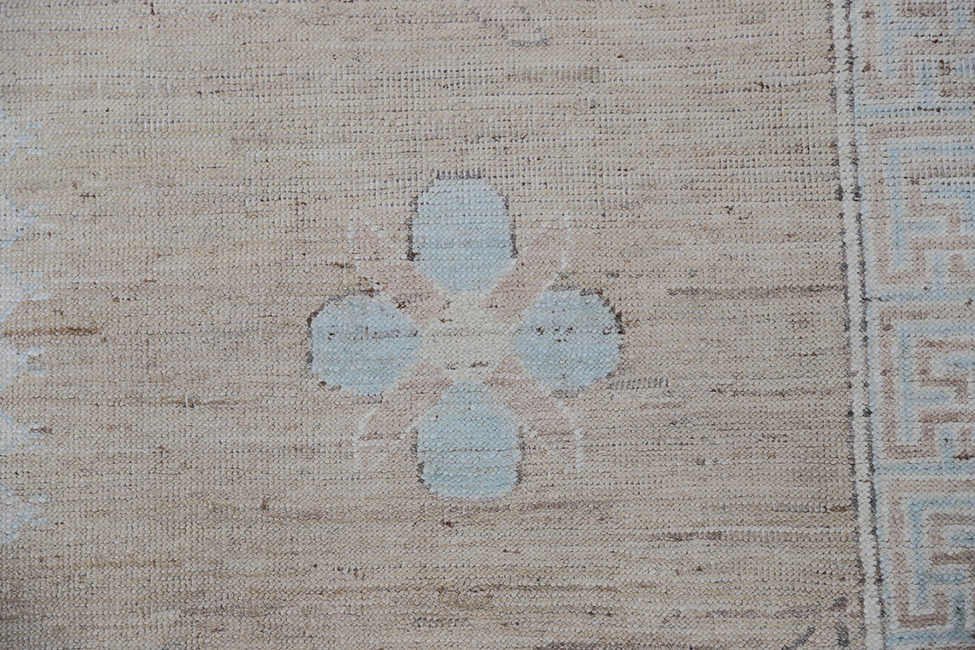 12'x17' Hand-Knotted Khotan Samarkand Rug | Artisan-Made