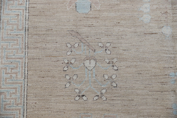12'x17' Hand-Knotted Khotan Samarkand Rug | Artisan-Made