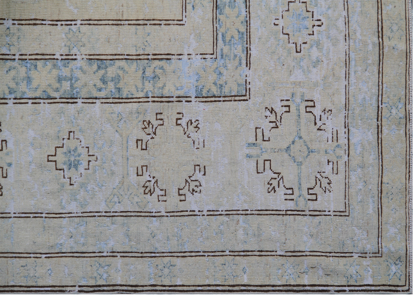 13'x16'Ariana Large Caucasian Design Geometric Hazara Rug