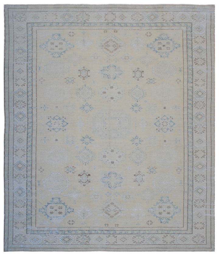 13'x16'Ariana Large Caucasian Design Geometric Hazara Rug
