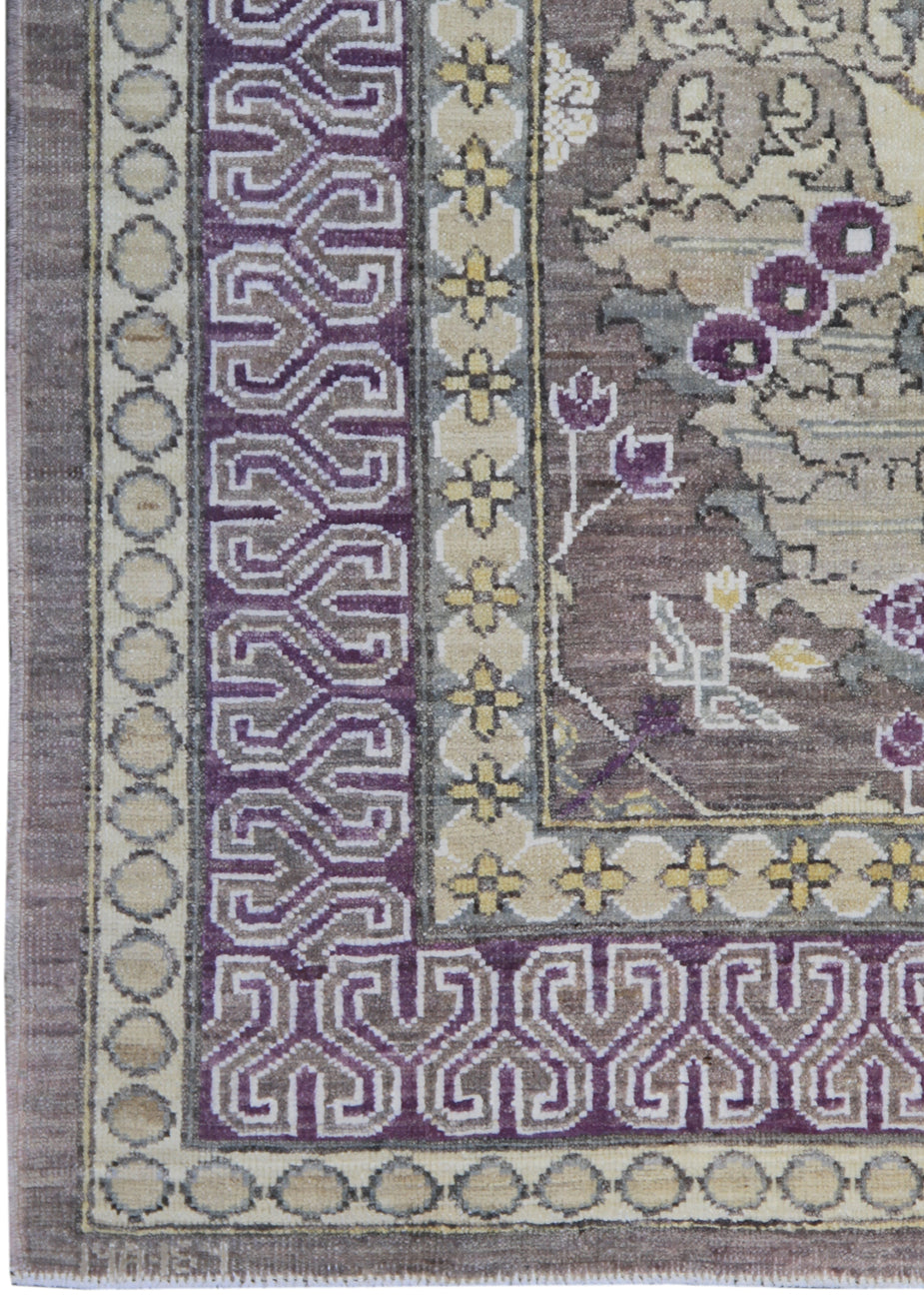4'x18' Spanish Design Ariana Transitional Long And wide Runner Rug