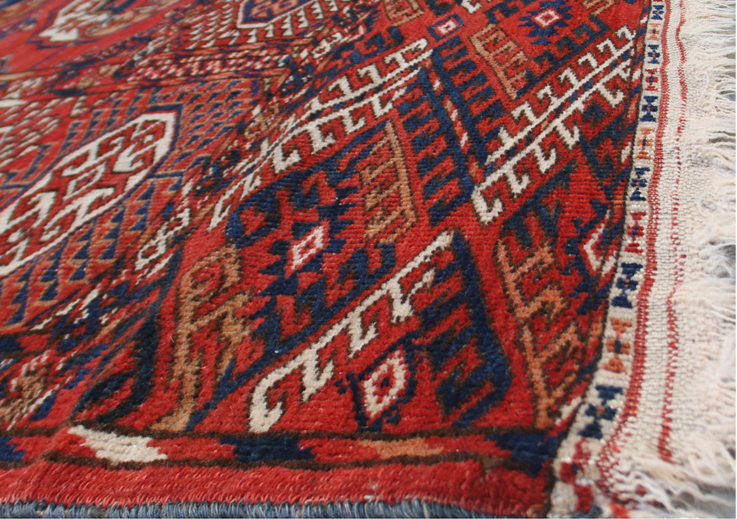 8'x12' Antique Turkman Main Carpet