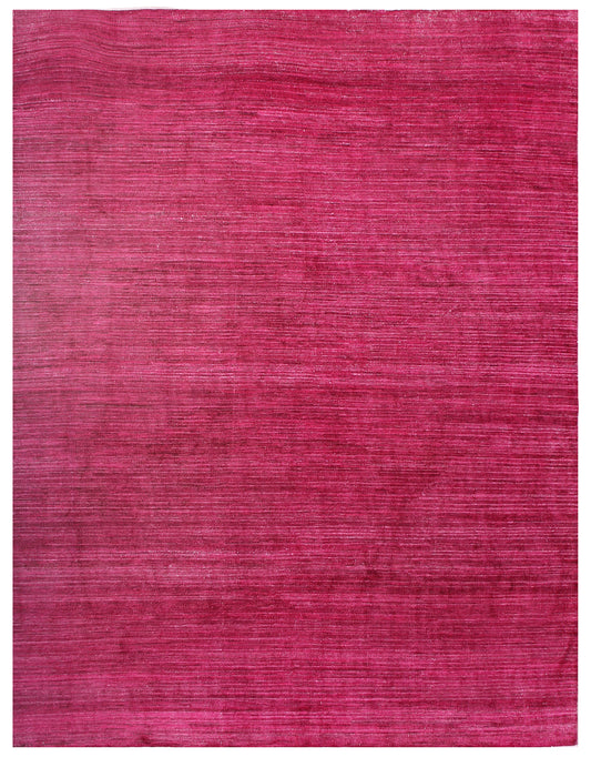 8'x10' Solid Pink Ariana Overdyed Rug