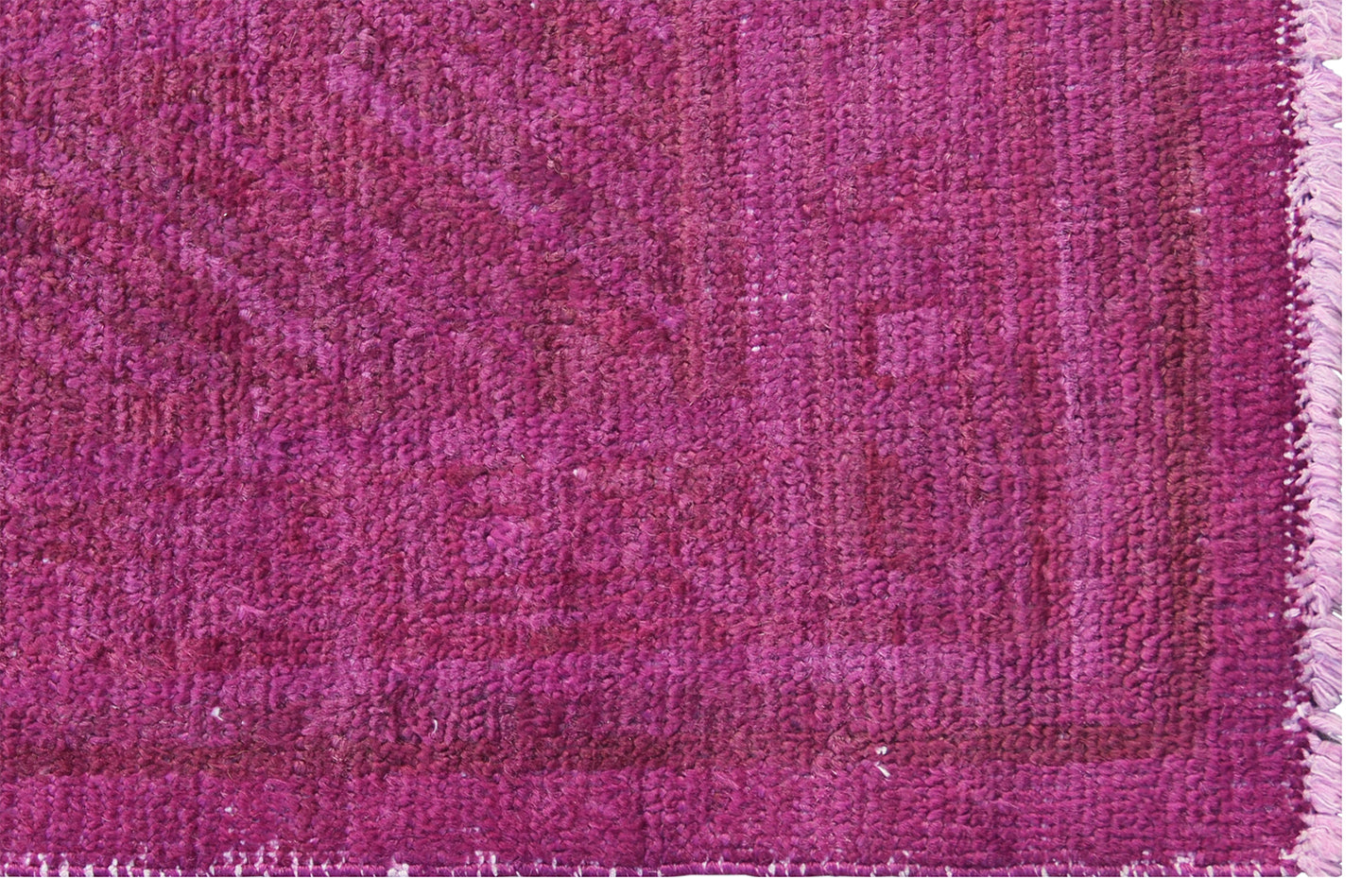 7'x10' Purple Persian Design Ariana Overdyed Area Rug