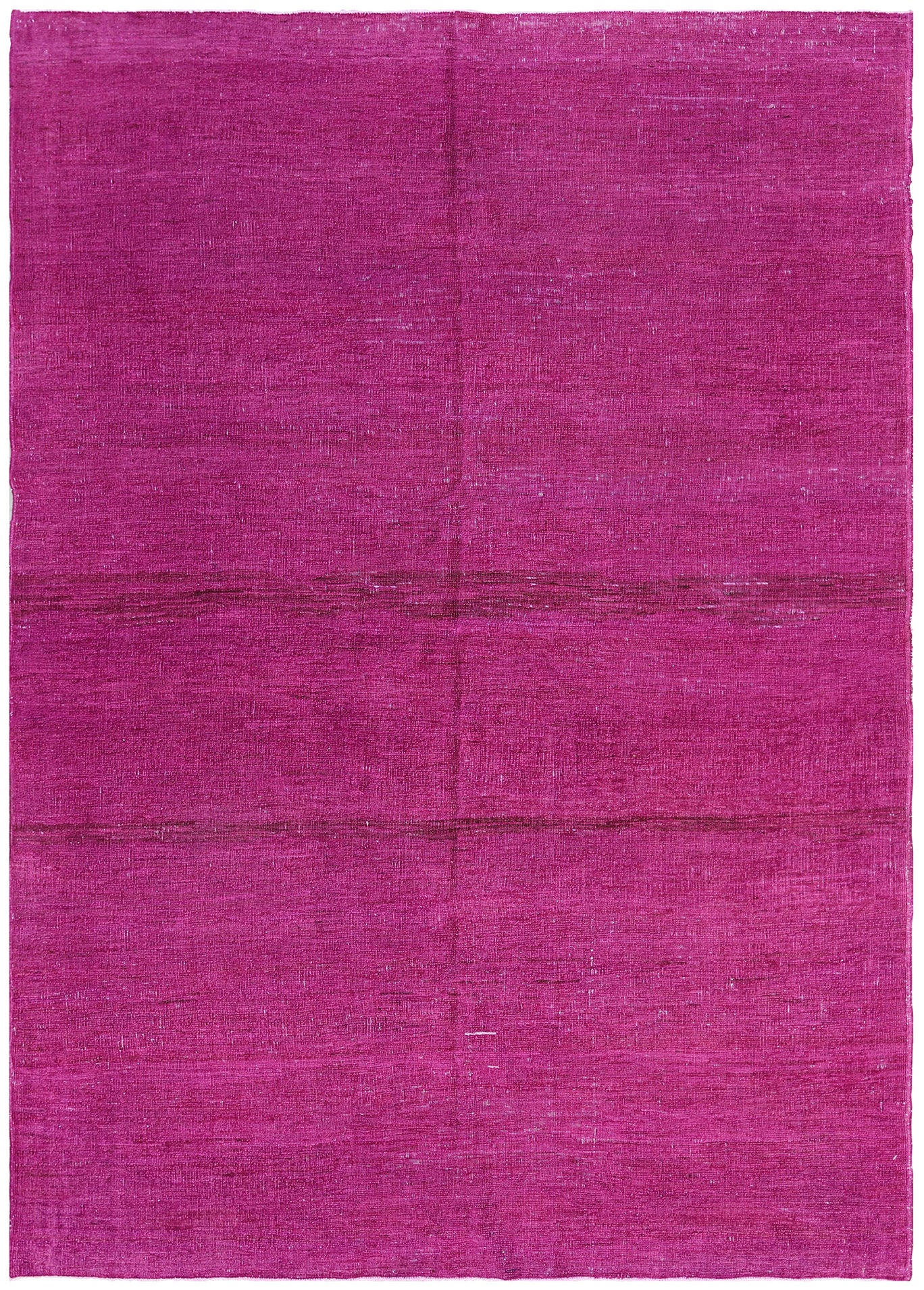 6'x8' Fushia Magenta Modern Ariana Overdyed Rug