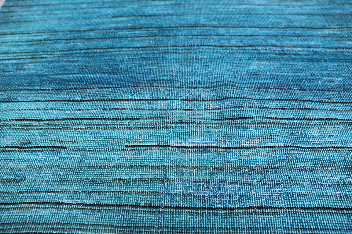 6x9 Blue Steria Ariana Over Dye Rug