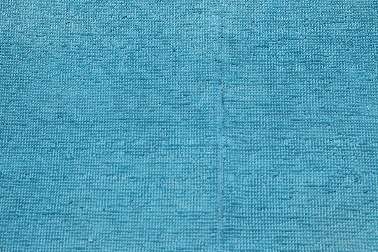8x11 Blue Ariana Over Dye Rug