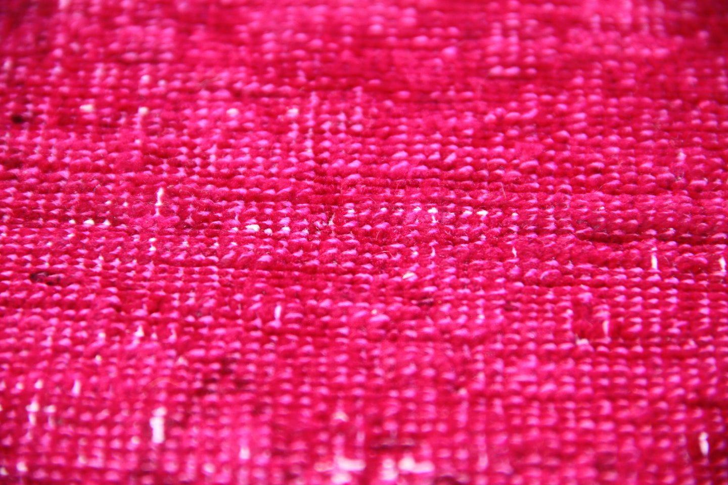 6'x9' Fushia Hot Pink Ariana Over-dye Rug