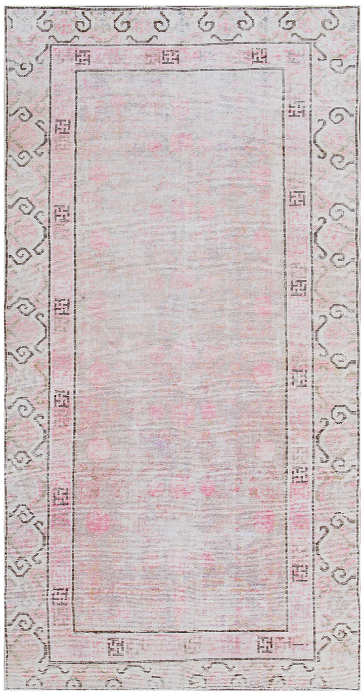 8'x3'1" Runner Rug| Antique Samarkand