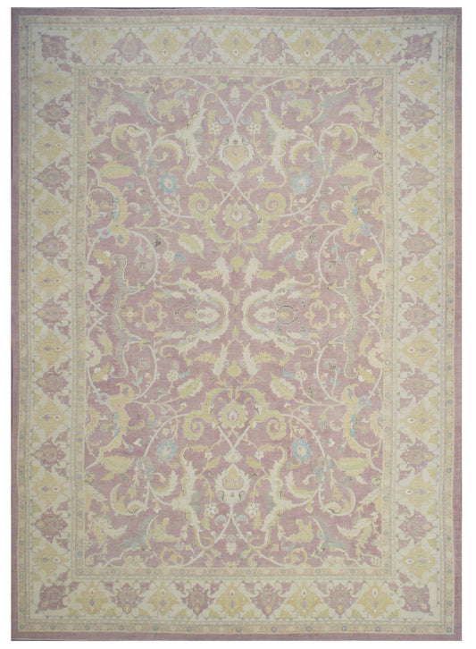 14x20 Fine Quality Large Polonaise Design Silk and Wool Ariana Luxury Rug