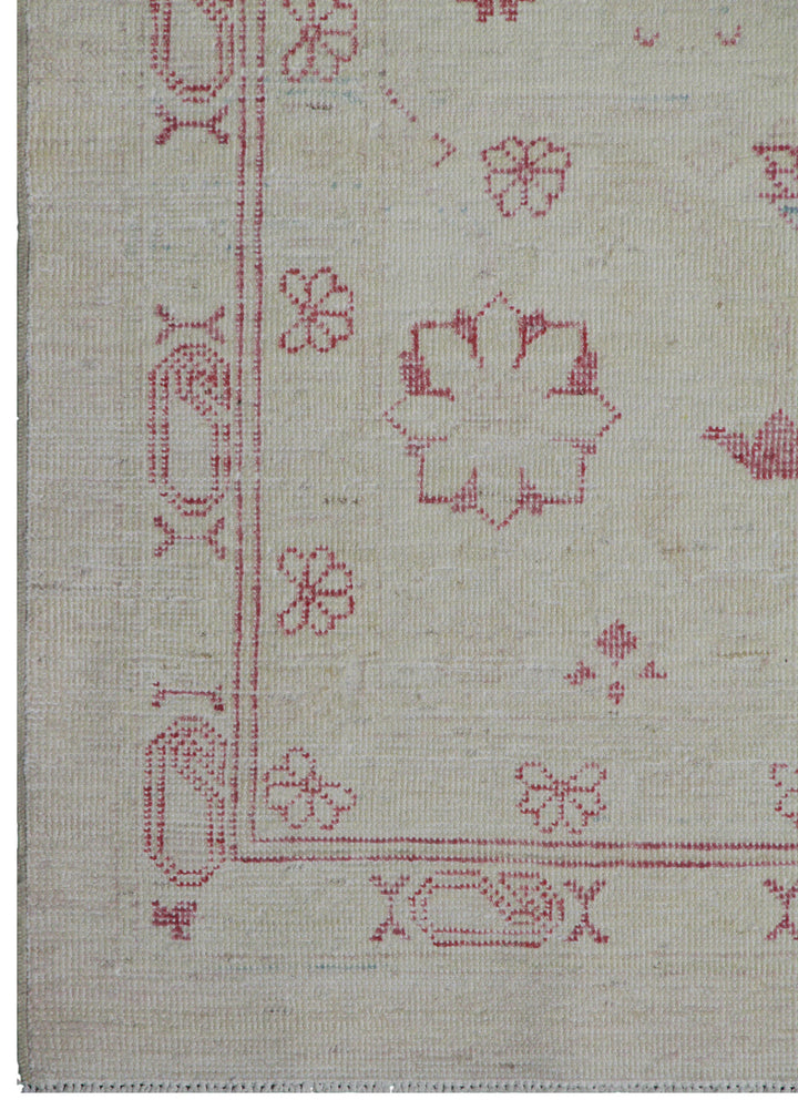 11'x15' Large Soft Pink Ariana Transitional Hand Knotted Rug
