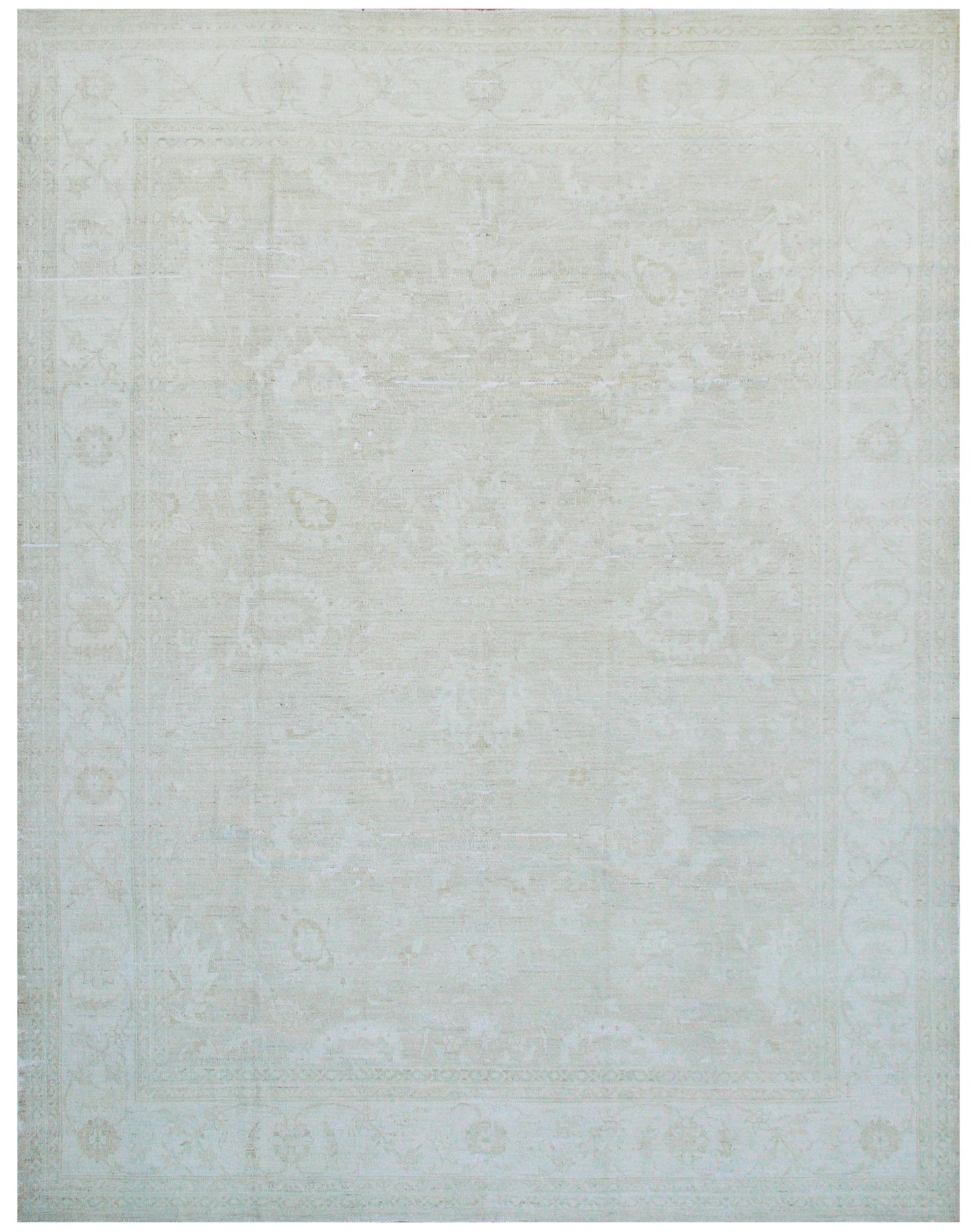 9'x11' Very Pale Persian Design Contemporary Ariana Vintage Collection Rug