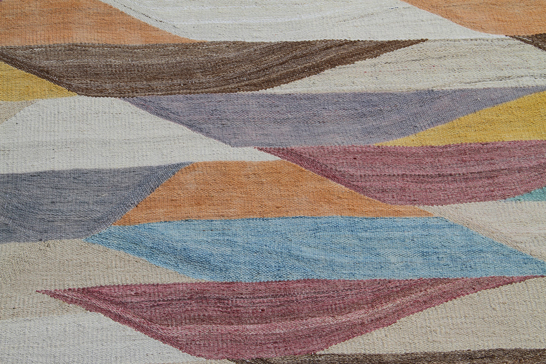 10'x14' Large Colorful Ariana Kilim