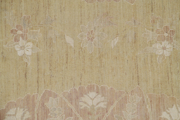 9'x12' Pale Pink Ottoman Design Ariana Transitional Rug