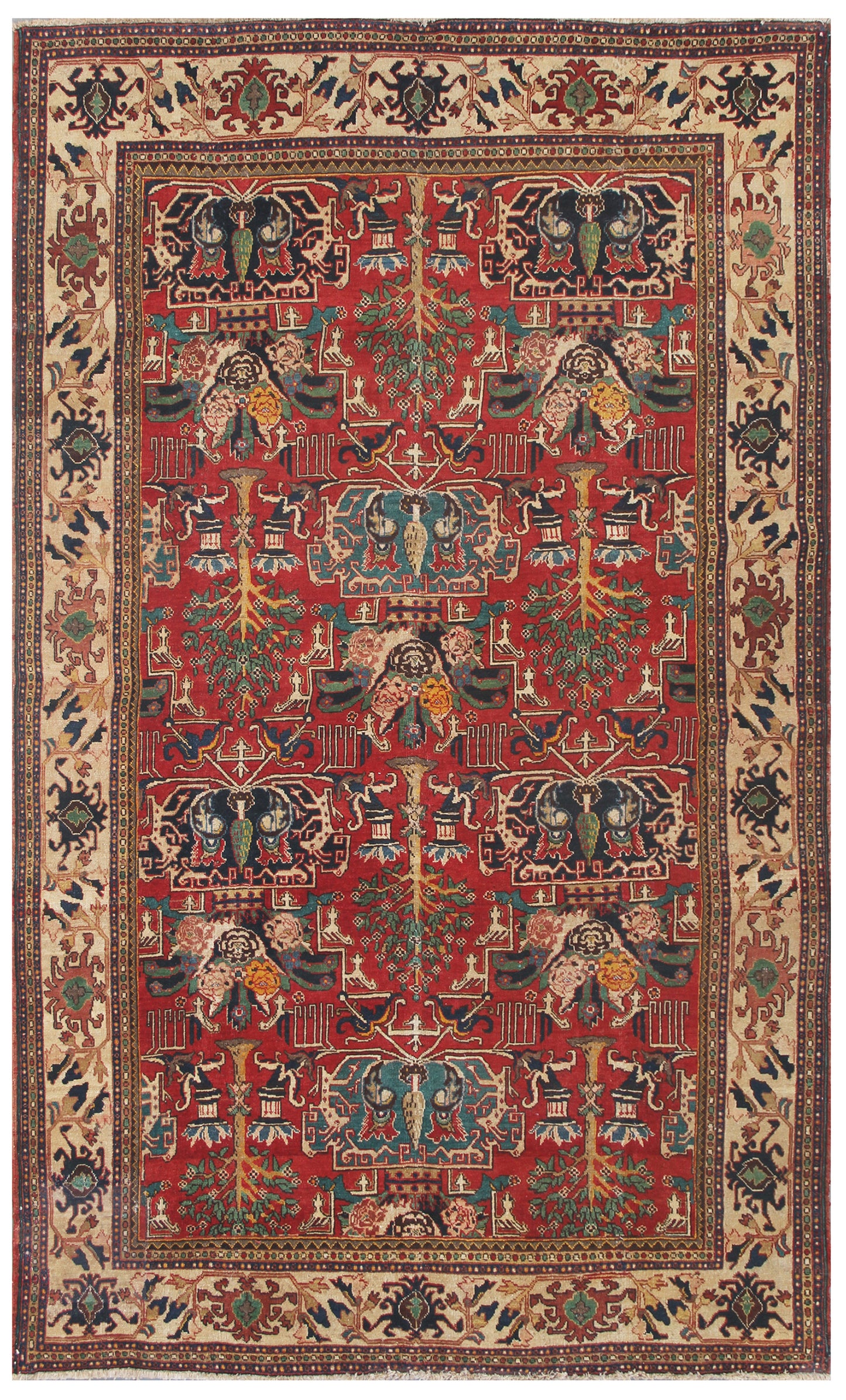 8'x10' Vintage Antique Persian Rug