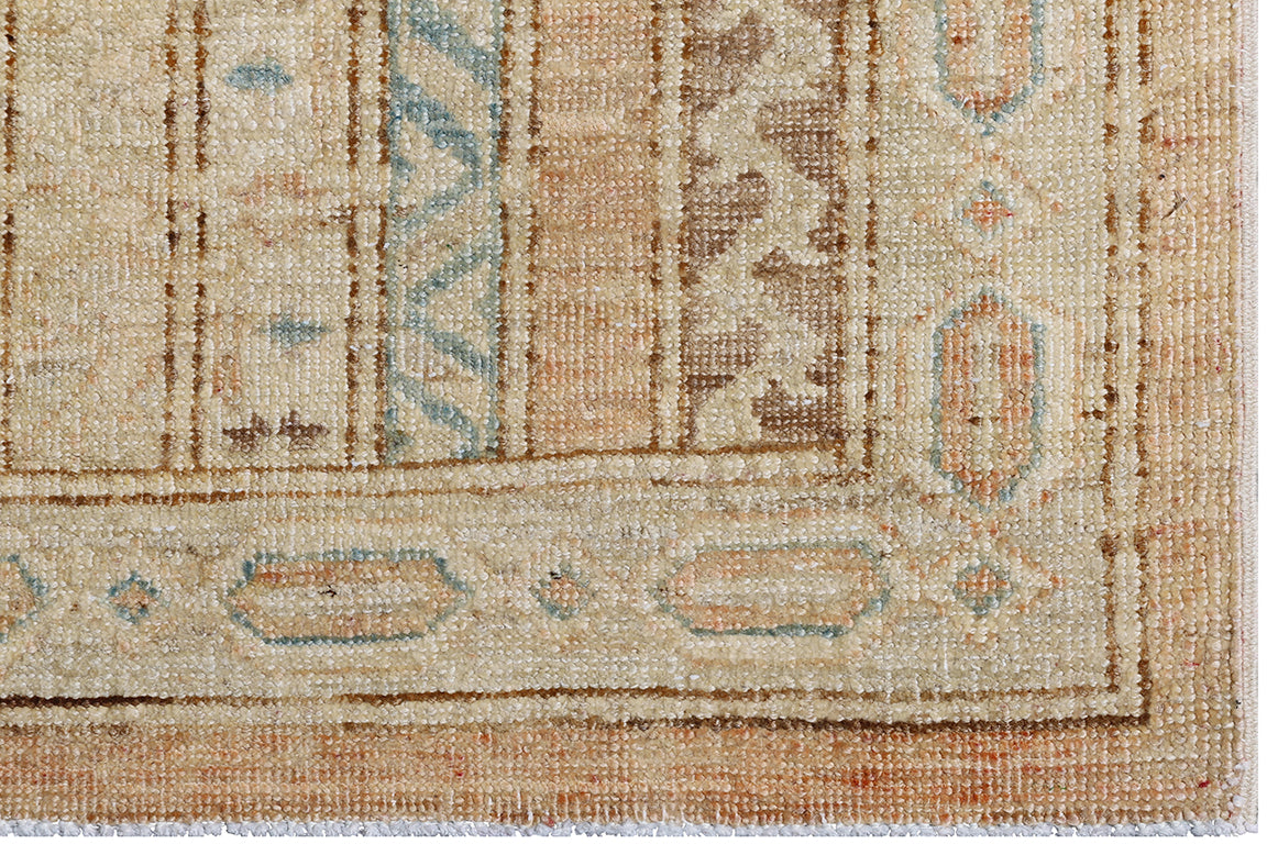 3x5 Multi Color Striped Afshar Design Ariana Transitional Collection Small Rug