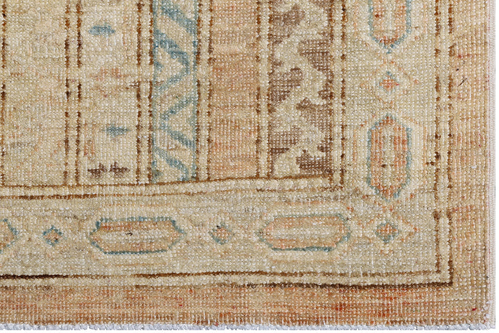 3'x5' Multi Color Striped Afshar Design Ariana Transitional Collection Small Rug