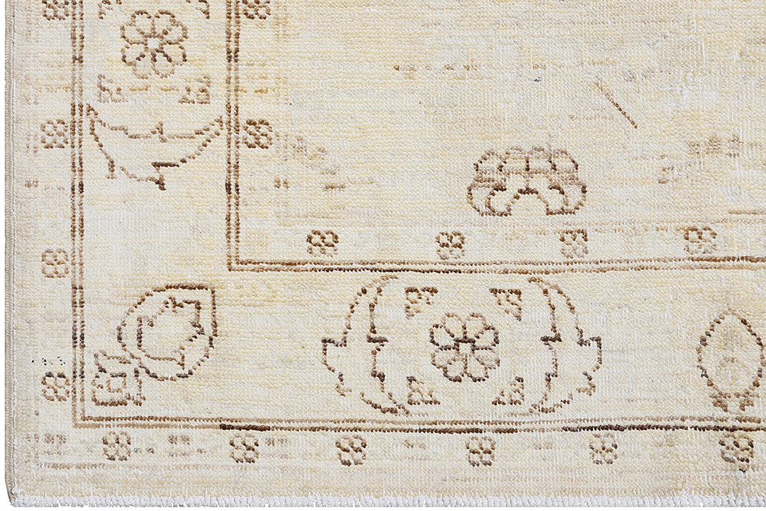 3'x5'Ariana Hand Knotted Wool Tabriz Design Small Area Rug