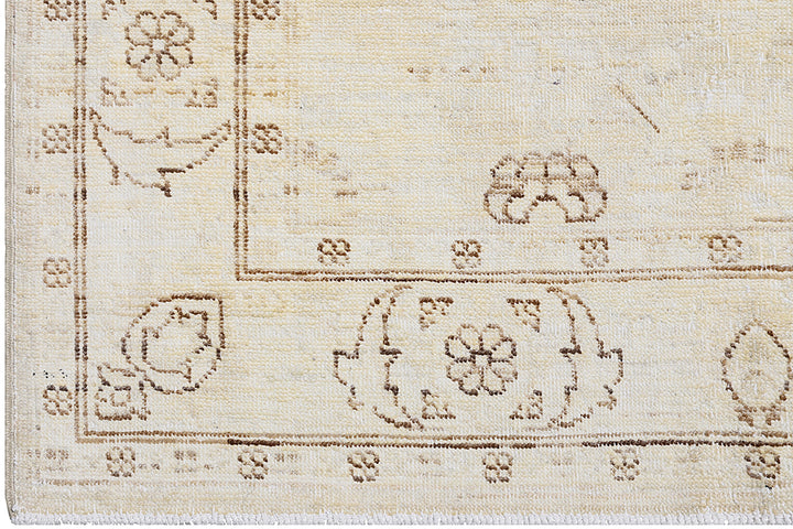3'x5'Ariana Hand Knotted Wool Tabriz Design Small Area Rug