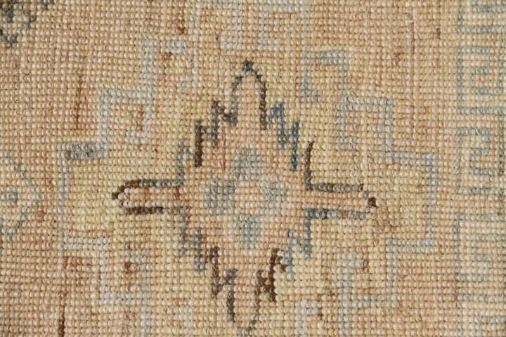 6'x8' Ariana Caucasian Design Geometric Taupe Beige Brown Medium Size Rug