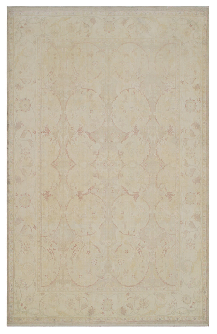 6'x10' Soft Color Palette Silk Polonaise Design Ariana Luxury Area Rug