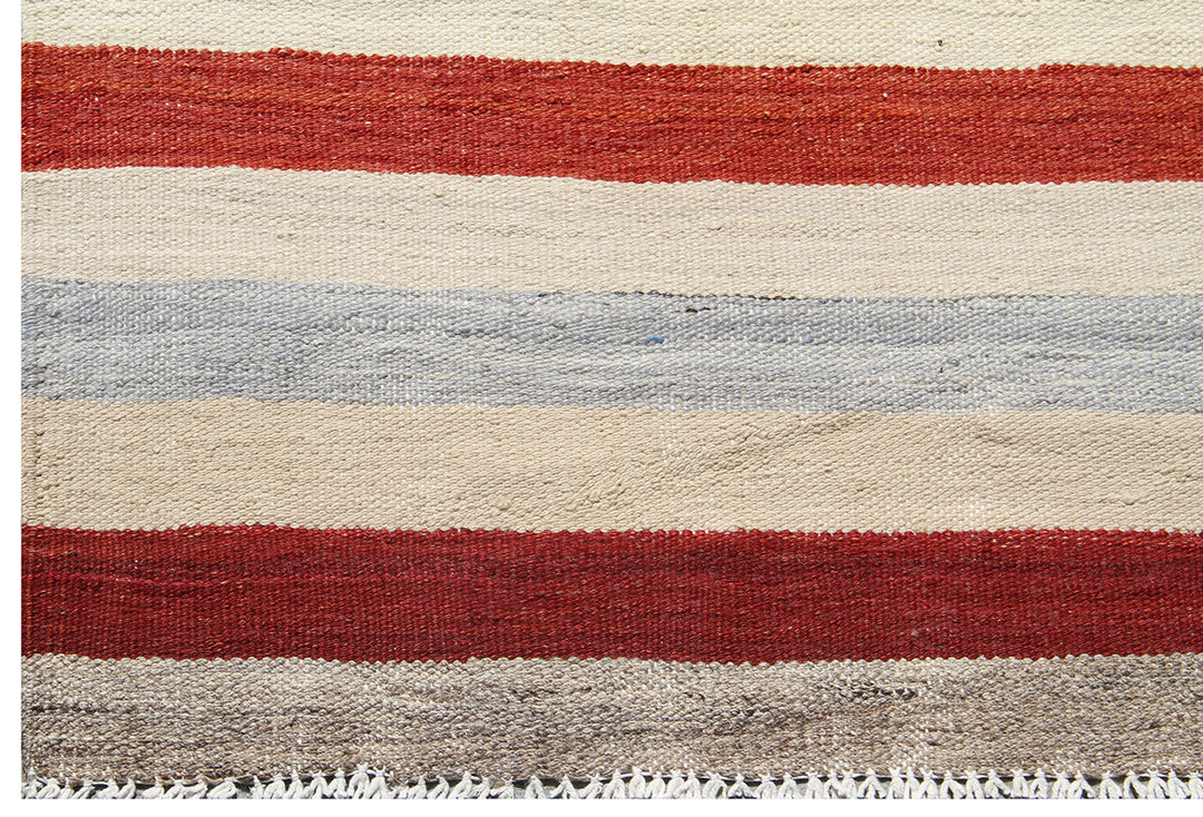 10'x14' Large Striped Colorful Ariana Kilim