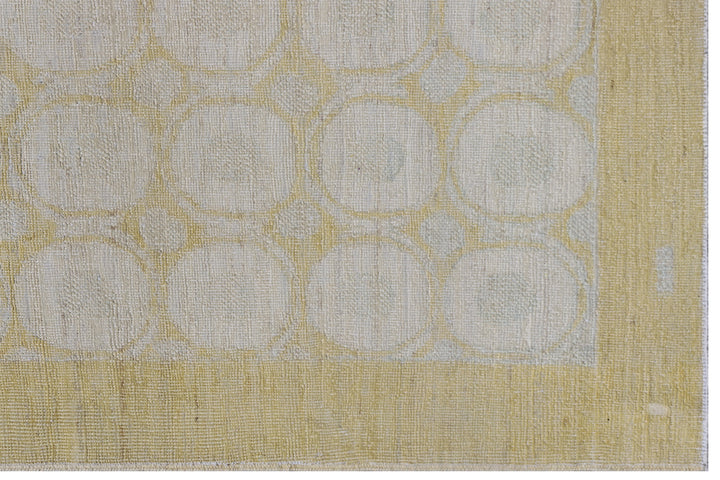 3'x10' Timeless Contemporary Design Hand-Knotted Ariana Runner Rug