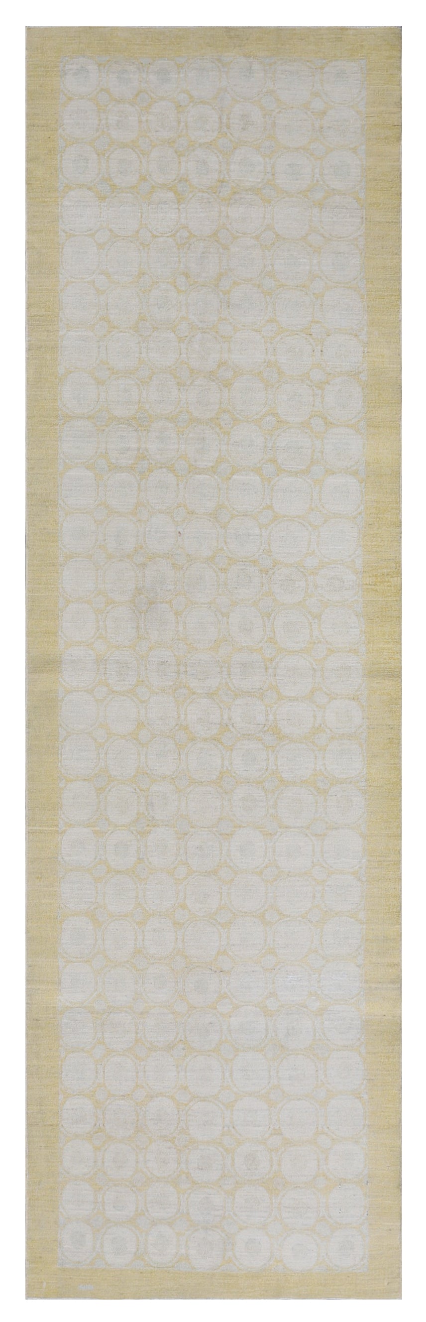 3'x10' Timeless Contemporary Design Hand-Knotted Ariana Runner Rug