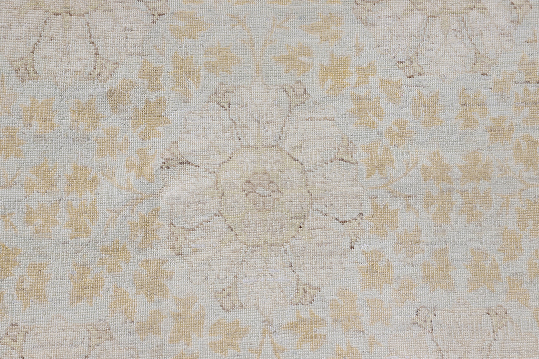 9'x11' Area Rug | Hand-knotted | Ariana Transitional Floral Design Rug